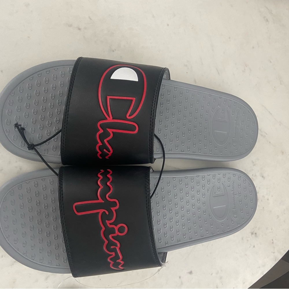 Champion men’s slides.  Size 14.  NWT